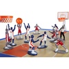 image:imageKaskey Kids Basketball Guys Red vs Blue 21 Pieces in Each Set Includes 2 Teams Accessories and Travel Storage Case Nostalgic Sports Action Figures for Imaginative Play Ages 3 and Up