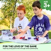 image:imageKaskey Kids NHL Hockey Guys Rangers vs Bruins 27 Pieces in Each Set Includes 2 Teams Accessories and Travel Storage Case Nostalgic Sports Action Figures for Imaginative Play Ages 3 and Up
