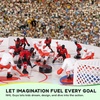 image:imageKaskey Kids NHL Hockey Guys Vegas Knights vs Seattle Kraken 27 Pieces in Each Set Includes 2 Teams and Travel Storage Case Nostalgic Sports Action Figures for Imaginative Play Ages 3 and Up