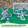 image:imageKaskey Kids Soccer Girls Pink vs Blue 27 Pieces in Each Set Includes 2 Teams Accessories and Travel Storage Case Nostalgic Sports Action Figures for Imaginative Play Ages 3 and Up