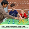 image:imageKaskey Kids Soccer Guys Navy Black vs Blue White 27 Pieces in Each Set Includes 2 Teams Accessories and Travel Storage Case Nostalgic Sports Action Figures for Imaginative Play Ages 3 and Up