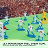 image:imageKaskey Kids Soccer Guys Navy Black vs Blue White 27 Pieces in Each Set Includes 2 Teams Accessories and Travel Storage Case Nostalgic Sports Action Figures for Imaginative Play Ages 3 and Up