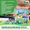 image:imageKaskey Kids Soccer Guys Navy Black vs Blue White 27 Pieces in Each Set Includes 2 Teams Accessories and Travel Storage Case Nostalgic Sports Action Figures for Imaginative Play Ages 3 and Up