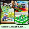 image:imageKaskey Kids Soccer Guys Navy Black vs Blue White 27 Pieces in Each Set Includes 2 Teams Accessories and Travel Storage Case Nostalgic Sports Action Figures for Imaginative Play Ages 3 and Up