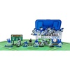 image:imageKaskey Kids Baseball Guys Black Gray vs Blue Gray 29 Pieces in Each Set Includes 2 Teams Accessories and Travel Storage Case Nostalgic Sports Action Figures for Imaginative Play Ages 3 and Up