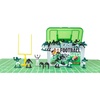 image:imageKaskey Kids Football Guys Green vs Black 30 Pieces in Each Set Includes 2 Teams Accessories and Travel Storage Case Nostalgic Sports Action Figures for Imaginative Play Ages 3 and UpGreenBlack