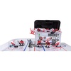 image:imageKaskey Kids NHL Hockey Guys Blackhawks vs Red Wings 27 Pieces in Each Set Includes 2 Teams and Travel Storage Case Nostalgic Sports Action Figures for Imaginative Play Ages 3 and Up