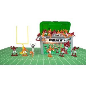 image:imageKaskey Kids Football Guys Maroon vs Orange 30 Pieces in Each Set Includes 2 Teams Accessories and Travel Storage Case Nostalgic Sports Action Figures for Imaginative Play Ages 3 and Up