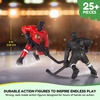 image:imageKaskey Kids NHL Hockey Guys Penguins vs Flyers 27 Pieces in Each Set Includes 2 Teams Accessories and Travel Storage Case Nostalgic Sports Action Figures for Imaginative Play Ages 3 and Up